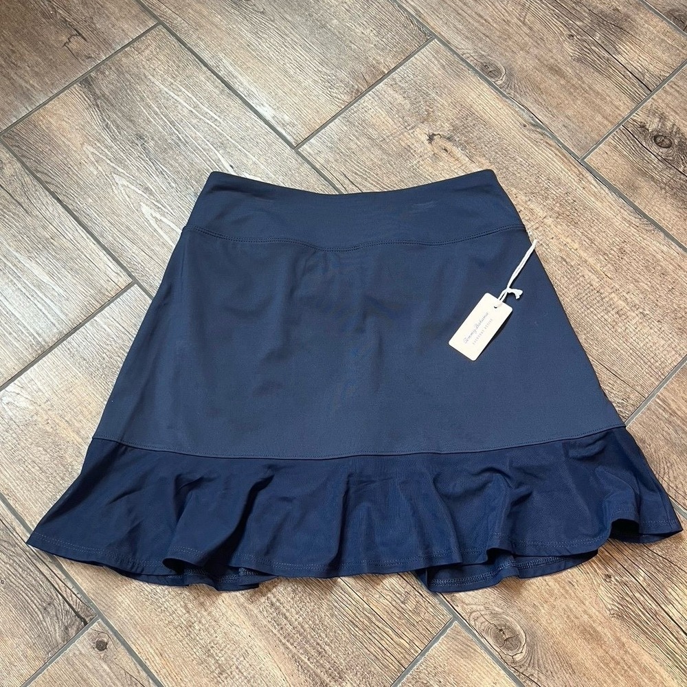 Tommy Bahama Navy Skort with Ruffle Hem